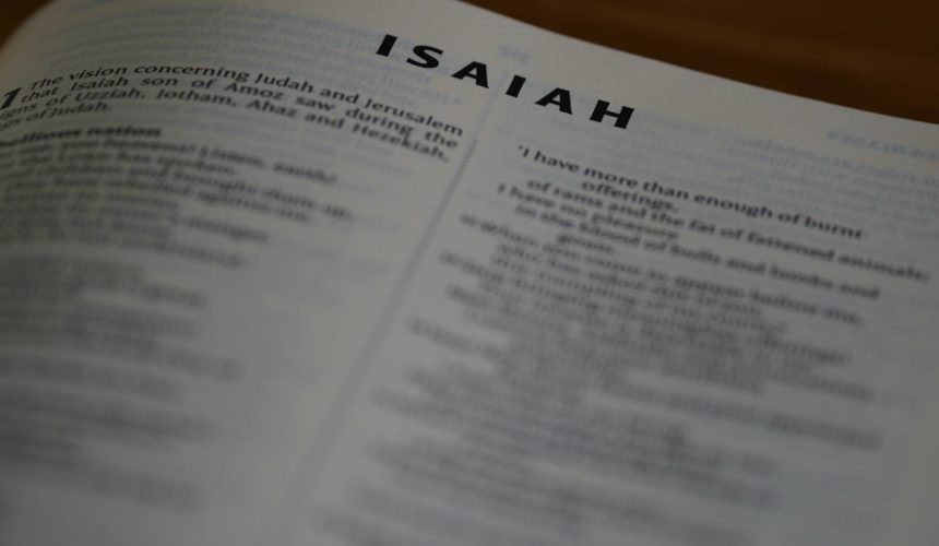Esaie-Isaiah ESAÏE 52.13-53.12 JÉSUS LE SERVITEUR SOUFFRANT (5e partie)