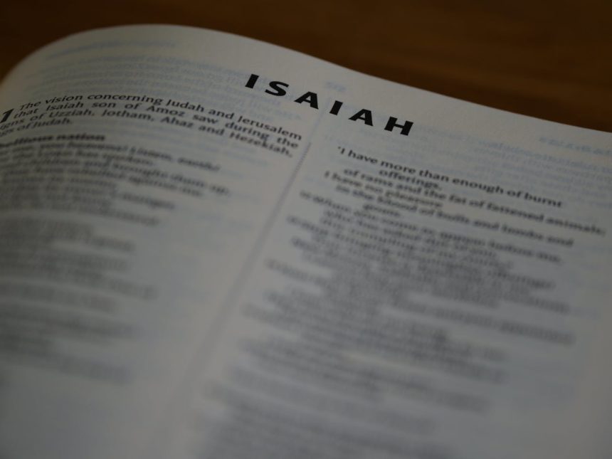 ESAÏE 52.13-53.12 JÉSUS LE SERVITEUR SOUFFRANT (5e partie)